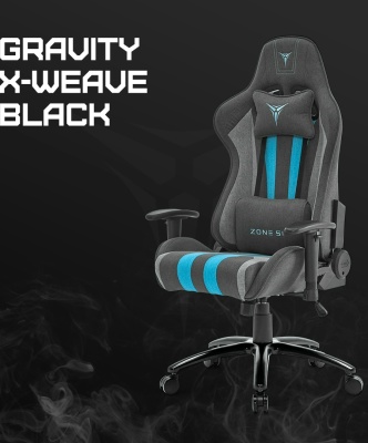 Кресло компьютерное GRAVITY X-Weave Black
