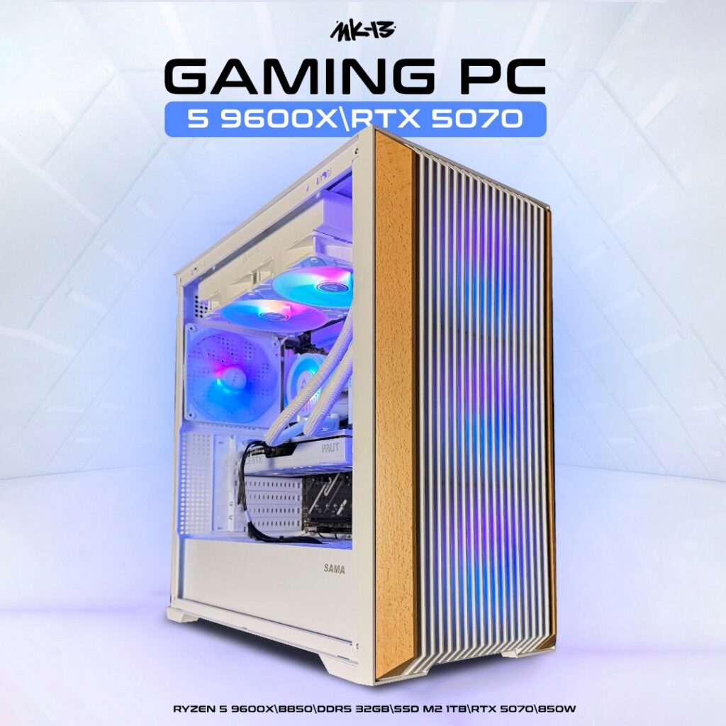 Игровой компьютер Йети [Ryzen 5 9600X | RTX 5070 | DDR5 32gb (16+16)]