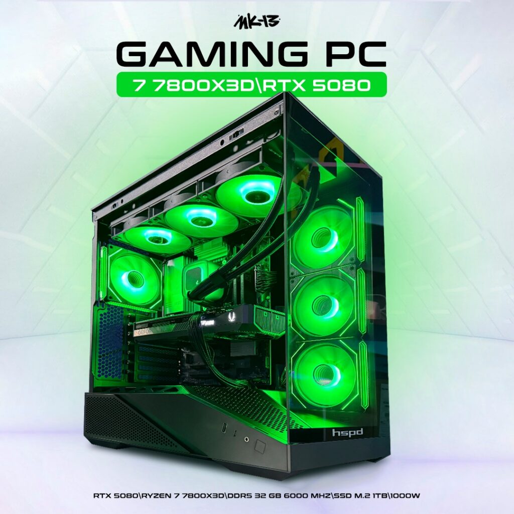 Игровой компьютер Титан [Ryzen 7 7800X3D | RTX 5080 | DDR5 32 GB  6000MHz]